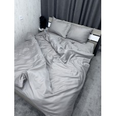 Комплект постільної білизни IZMAILOVA Home евро Сатин Страйп (пр.240*260, під.200*220, нав 50*70) в подар. кор.