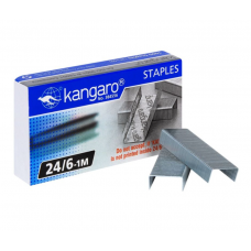 Скоба №24/6-1м, Kangaro E Series (1000 шт.) (20) /24/6-1М (E Series)/