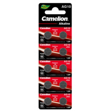 Батарейка CAMELION AG10/LR54/LR1130/389 1.5V Alkaline 10bl (ціна за 1шт)
