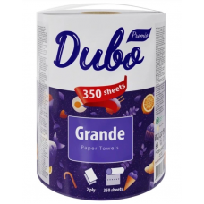 Рушники паперові ДИВО Premio Grande 1шт. 2-шар. 350арк. білий, d190мм (6)