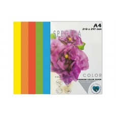 Папір кольоровий 160г/м, А4 5кол./20шт./100арк. інт. SPECTRA-Rainbow Pack Deep IT 82 A /16.4248/