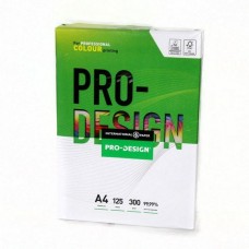Папір 300г/м А4, PRO-DESIGN, 125арк. /16.7331/
