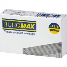 Скоба №26/6, BUROMAX 4413 ЛЮКС (1000шт.) (10/600) /ВМ.4413/