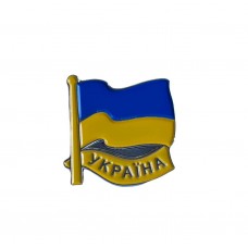 Значок "Україна" металевий /А2205-28/