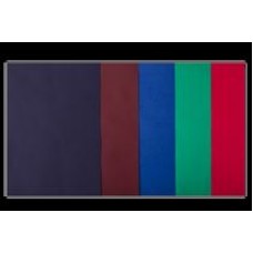 Папір кольоровий 80г/м, А4 5кол./4шт./20арк. BUROMAX 2721420-99, DARK /BM.2721420-99/