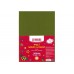 Фетр листовий (поліестер) 20х30см MAXI 61622-26 180г/м, зелений-травянистий (10арк.) (ціна за 1 аркуш) /MX61622-26/