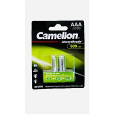 Акумулятор CAMELION AAA HR03  600 mAh AlwaysReady 2шт/упак. (ціна за уп)