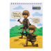 Блокнот BUROMAX А5 на гориз. спір. 48арк. PATRIOT UKRAINE IS... 24545109 (8) /BM.24545109/