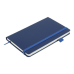 Блокнот BUROMAX 125*195мм 96арк. ETALON 291160-02 штучна шкіра, синій (клітинка) /BM.291160-02/