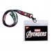 Бейдж (ідентифікатор) YES 940226 100х90мм Marvel.Avengers, горизонтальний на стрічці з принтом /940226/
