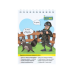 Блокнот BUROMAX А6 на гориз. спір. 48арк. PATRIOT COMBAT ANIMALS 24645110 (16) /BM.24645110/