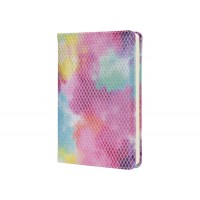 Блокнот MAXI А5 80арк 26290 з блискітками шт.шкіра, крем папір (лінія) /MX26290/