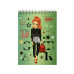 Блокнот ZiBi KIDS Line А6 на гориз. спір. 40арк. TOP GIRL 12151 (20) /ZB.12151/