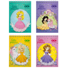 Блокнот ZiBi KIDS Line А6 на гориз. спір. 40арк. PRINCESS 12155 (20) /ZB.12155/
