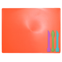 Дошка для ліплення А5 +3 стека ZiBi 6910-27 коралова (120) /ZB.6910-27/