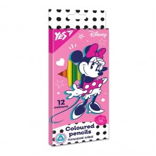 Олівці кольорові 12кол. YES 290668 Minnie Mouse /290668/