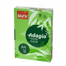 Папір кольоровий 80г/м, А4 інт.т.-зелений 500арк. REY Adagio 52 /16.7358/