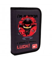 Пенал б/наповнення 1 від. YES 533429/HP-04 Ninja, з 2-ма клапанами /533429/