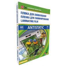 Плівка для ламінування глянсова  80мкм А4 (216*303мм) 100шт. TМ DA /11201011207YA/