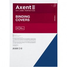 Обкладинка картон. AXENT (50шт.) А4 синя під шкіру 2730-02-A, /2730-02-A/