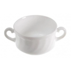 Бульйонниця Luminarc Trianon 14661 300мл біла з ручками