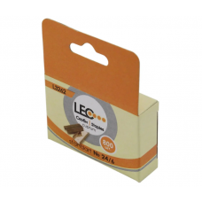 Скоба №24/6, LEO L3262/140123 мідні (800 шт.) (10)