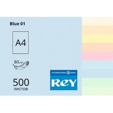 Папір кольоровий 80г/м, А4 паст.блакитний 500арк. REY Adagio 01 /16.7341/