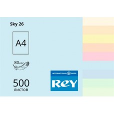 Папір кольоровий 80г/м, А4 паст.ніжно-блакитний 500арк. REY Adagio 26 /16.7340/