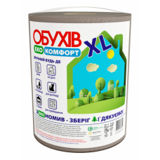 Рушники паперові ОБУХІВ ЕКО КОМФОРТ 1шт. 2-шар. 350арк. неотбіл. сірі