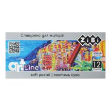 Пастель суха 12кол. ZiBi ART Line 2493 /ZB.2493/