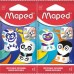 Гумка MAPED МР119002 "ERGO FUN MULTICOLOR" 2шт. в блістері (12) /MP.119002/