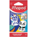 Гумка MAPED МР119002 "ERGO FUN MULTICOLOR" 2шт. в блістері (12) /MP.119002/