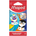 Гумка MAPED МР119002 "ERGO FUN MULTICOLOR" 2шт. в блістері (12) /MP.119002/