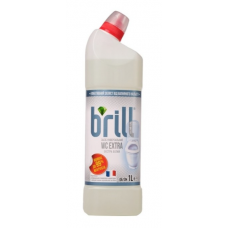Засіб миючий для туалета BRILL WC EXTRA 1л Екстра білий (12)