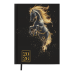 Щоденник датований 2026 BUROMAX А5 HORSE 2189-01 чорний (друкована обкл.) /BM.2189-01/ Щоденник датований 2026 BUROMAX А5 HORSE 2189-01 чорний (друкована обкл.) /BM.2189-01/