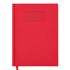 Щоденник датований 2026 BUROMAX А5 GENTLE 2109-05 червоний /BM.2109-05/
