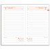 Щоденник датований 2024 Leo Planner 12х20см Tiffany 252409 кораловий /252409/