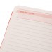 Щоденник датований 2024 Leo Planner 12х20см Tiffany 252409 кораловий /252409/