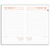 Щоденник датований 2024 Leo Planner 12х20см Glory 252412 бірюзовий /252412/