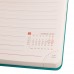 Щоденник датований 2024 Leo Planner 12х20см Glory 252412 бірюзовий /252412/