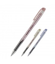 Ручка масляна AXENT AB1063-02-A Shine, синя (12) /AB1063-02-A/
