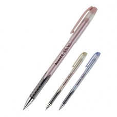 Ручка масляна AXENT AB1063-02-A Shine, синя (12) /AB1063-02-A/