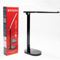 Світильник настільн. ETRON 1-EDL-424 10W світлодіодний, Black
