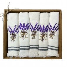 Рушник кухонний 5шт. NILTEKS 40х60см, в подар. уп.