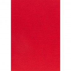 Фетр листовий (поліестер) 21х30см SANTI 740394 180г/м, червоний (жорсткий) (10арк.) (ціна за 1 аркуш) /740394/