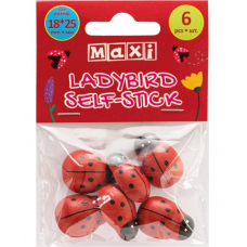 Сонечка для декорування MAXI MX61694 18*25мм, (6шт.) /MX61694/