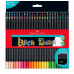 Олівці кольорові 50кол. Faber-Castell 116450 Black Edition трикутні, чорне дерево /116450/