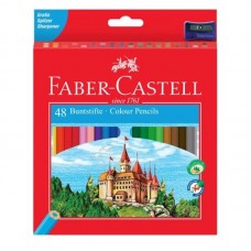 Олівці кольорові 48кол. Faber-Castell 120148 Замок і лицарі /120148/