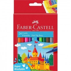 Фломастери Faber Castell 24кол. 554202 Замок, Felt tip /554202/