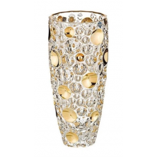 Ваза Bohemia Lisboa 35см gold (89C81/0/80J31/350)